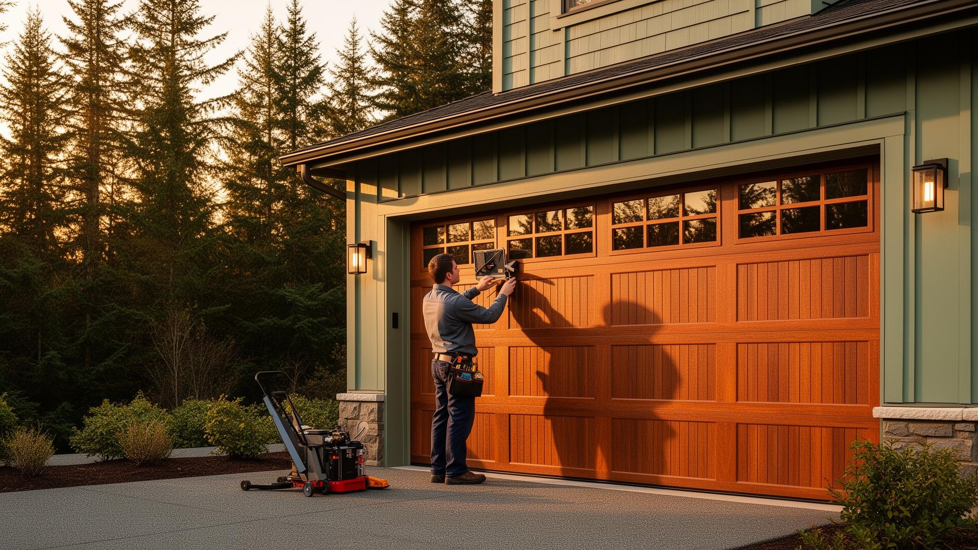 Professional garage door service
